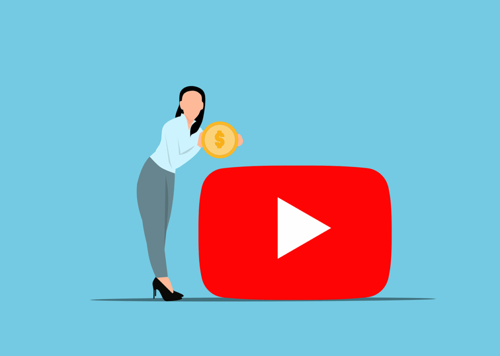youtube, monetization, passive income, cartoon, subscription, woman, earning, money, online, entertainment, business, fees, software, advertising, digital marketing, media, profit, channel, youtuber, video streaming, youtube, youtube, youtube, youtube, youtube